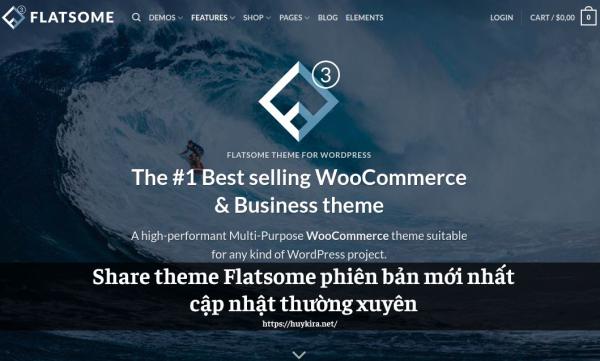 Share theme Flatsome phiên bản mới nhất cập nhật thường xuyên